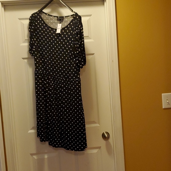 Lane Bryant Dresses & Skirts - New Black and White Dress